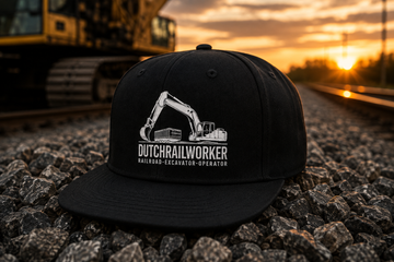 DutchRailworker Rail Cap — Flat Brim Edition