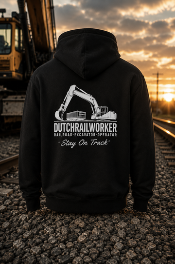 DutchRailworker Signature Hoodie — Stay On Track