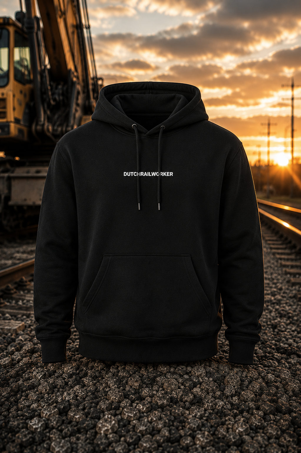 DutchRailworker Signature Hoodie — Stay On Track