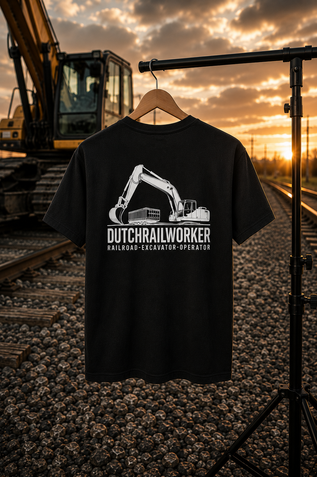 DutchRailworker Essential Tshirt — Heritage Edition